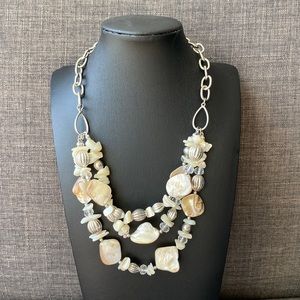 White necklace